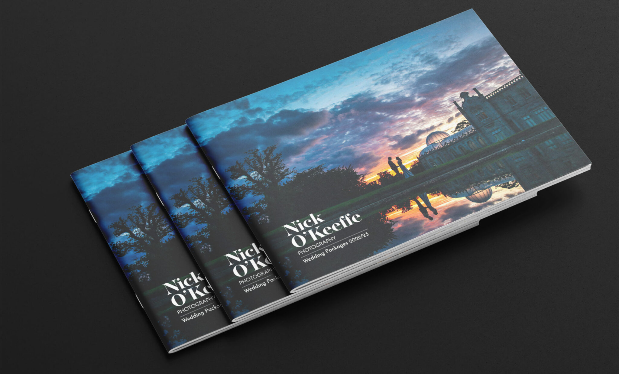 Nick O'Keeffe Photography Wedding Brochure Cover